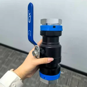 Aluminum Alloy Ball Valve Designed for Compressed Air Pipelines Textile Food Beverage Scientific Research Industries 1 Year