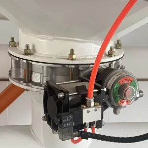 Aluminum Butterfly Valve Pneumatic Manual for Cement Silo Durable Engineering Machinery Part V1FSV2FS