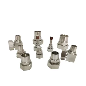 Angle/Straight Rotalock Valve with Copper/Steel Connectors for Refrigeration Condenser Heat Exchange Parts