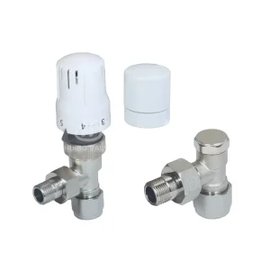 Angle Type Brass Thermostatic Radiator Valve