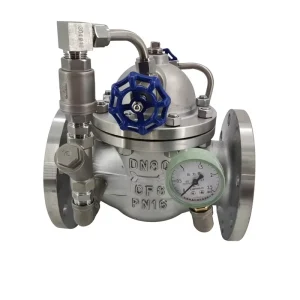 Anti Cavitation Stop Check Valve for High Pressure Gas Lines with Special Disc Shape Reduce Bubble Collapse Damage