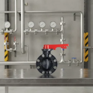 Anti-Corrosion Plastic Butterfly Valve for Water Applications with PVC Handle