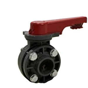 Anti Corrosion Type Plastic for Water Application PVC Handle Butterfly Valve