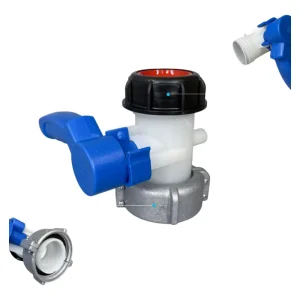 Anti Pollution IBC Tank Valve Smooth Plastic for Household Water Systems and Low MOQ 10pcs Orders