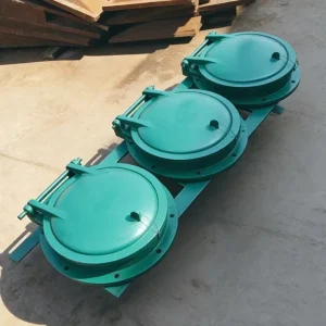 Anti corrosion Leakproof FRP Fiberglass Flap Gate Automatic Anti backflow Check Valve for Wastewater
