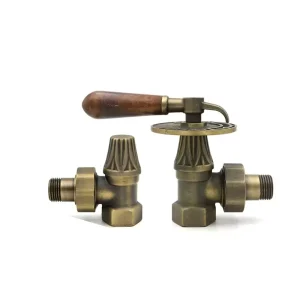 Antique Brass Valve Manual Temperature Control Valve