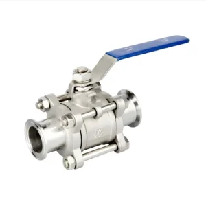 Aohoy OEM Support Food Grade 304 316L Stainless Steel Complete Sealing Water General Application Manual 3Pc Ball Valve 1 Year