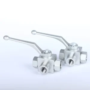 Aside Mounting Holes Series Ball Valve with Holes KHB Hydraulic Ball Valve Stainless Steel KHB Ball Valve