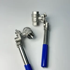 Auto Spring Return PN16 Ball Valve SS304 SS316 Manual Safety Shutoff for Marine Use OEM Customizable