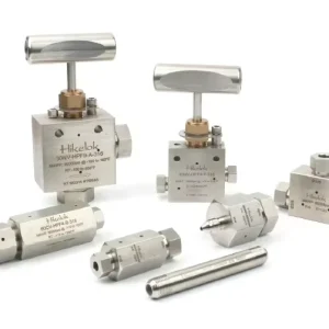Autoclave HIP Type Ultrahigh-Pressure 60000 psi UHP Stainless Steel 1/4 Inch 3/8 Inch 9/16 Inch OD 3-Way Needle Valve
