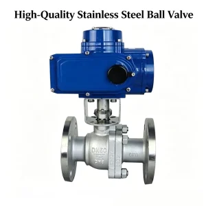 Automatic Electric Stainless Steel Ball Valve Check Valve Structure for Water Gas and Oil Media