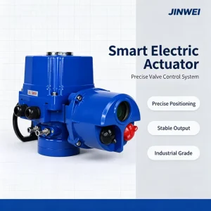 Automatic IP68 Weatherproof QT Smart Electric Actuator for Butterfly Valve AC380V