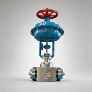 Automatic Modulating Pneumatic Digital Control Valve with Positioner and Stainless Steel Actuator for Water Flow Pressure