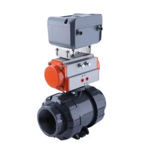 Automatic Plastic Ball Valve with Pneumatic Gas Control