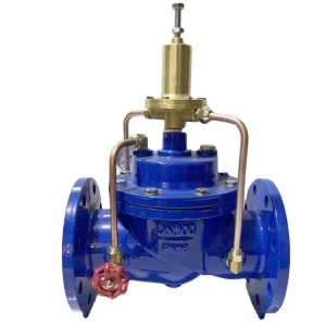 Automatic Pressure Relief Valve 500X Pressure Relief Valve and Safety Valve Fire Water Pipeline Project