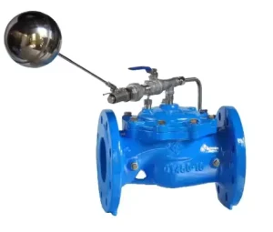 Automatic Remote Ball Float Control Valve 100X Diaphragm Type Hydraulic Power Flange Connection Water OEM Customizable