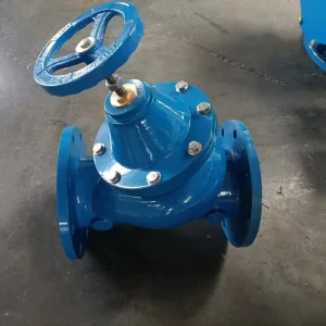 Automatic Triple-Function Hydraulic Control Valve Check Stop Flow Balancing 4-Inch Port 10-50 Bar Pressure JHL Model