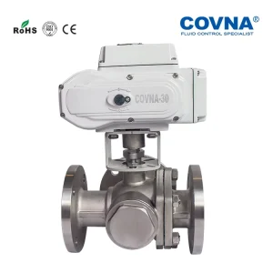 Automatic Valves 20ma Flow Control HVAC Stainless Steel Electric Motor Ball Valve Motorized Ball Valve