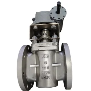 B3 Cast Stainless Steel 316 SS304 SS 316L 304L ASME RF Flange PTFE Soft Seat 150PSI Manual Plug Valve with Sleeve