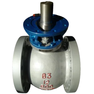 B3 Half Ball Valve Carbon Steel Class600 API 6D V-Shaped Segmented Manual OEM Flanged Warranty for Oil & Gas Applications