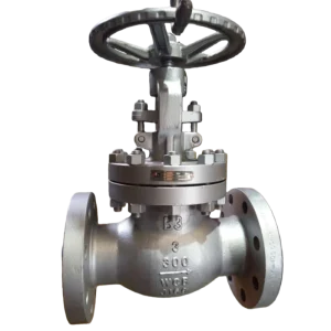 B3 Oil Industry Globe Valve OEM Customized 3in 300LB Carbon Steel WCB Pneumatic Shutoff API Standard High Flange Connection