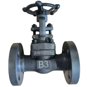 B3 Valve 2in Class150 A105N Forged Steel Manual Flange Connection DN50 PN25 Gate Valve for Oil Gas Industrial Pipeline