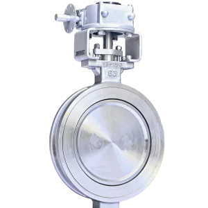 B3 Valve Complex Sealing Multilayer Laminated Seated High Performance Cast Carbon Steel Wafer Butterfly Valve Manual 12inch Port