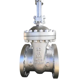 B3 Valve Manual Open Close High Temperature ASTM A217 Gr. WC9 Cast Alloy Steel Gate Oil Industrial Service Port Size 12 OEM
