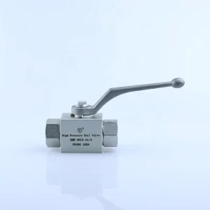BKH KHB G1 4 ISO 9001 Certified NBR FPM Seal 3 Year Warranty Customized OEM Support High Pressure Hydraulic Ball Valve for High