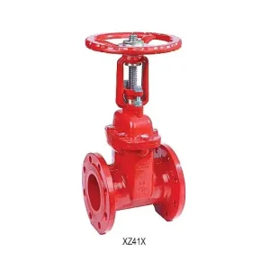 BS5163 Flanged Resilient Seated OS&Y Gate Valve DN50-DN600 PN16 Fire Protection