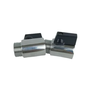 BSP Thread G5/8” Mini Ball Valve Beer Shutoff Valve for Key Coupler