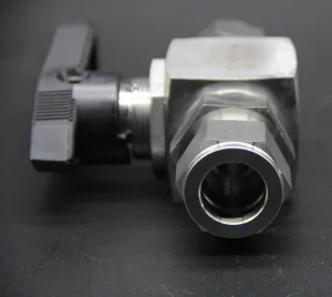 BV Mini High Pressure Stainless Steel Instrument Ferrule Ball Valve