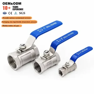 Ball Valve One Piece Ball Valve 201/304/316 Stainless Steel Corrosion Resistant Ball Valve