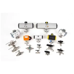 Ball Valve WQ007 Pneumatic Gas Valve with 1 4 in Port Size for Flow Quick Truncation