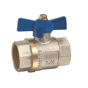 Ball Valves Butterfly Handle Brass Internal Thread Ball Valve Manufacturer Valve for Gas Water