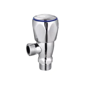 Bathroom Accessories Faucet 1 2″ Water Angle Valve Handle Quick Open Brass Chrome Nickel Finish Male Thread Connection 3 Year
