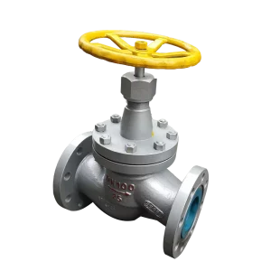 Bellows Seal Flanged Globe Valves High Pressure Cast Steel Globe Valve