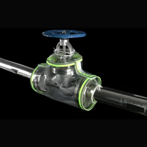Best Value Custom Fit Chemical Resistant Clear PVC Globe Valve Guard Lightweight with Reflective Strip for Industrial