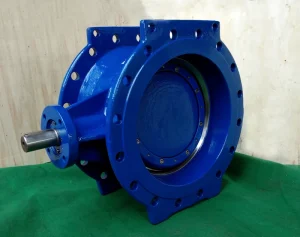 Big Size Automatic Electric Butterfly Valve with Flange Connection Stainless Steel Seat DPEDM Seal Ring T Section