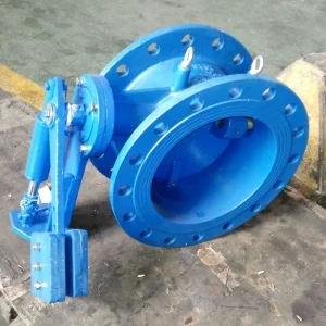 Big Size Double Flange Eccentric Disc Butterfly Valve