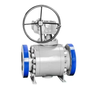 Big Size High Performance DN80 100 150 500 High Pressure Carbon Steel Customized Forged Trunnion Ball Valve