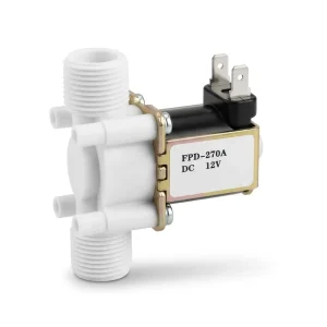 Bistable Latching Solenoid Valve G1/2″ 2-Way DC 3.6-4.5V Plastic Body Shower Mixer Valve