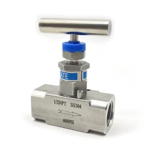 Block and Bleed Valve High pressure Needle Valve Isolation Needle Valve with Bleed Needle Valve with 1 4″ NPT Vent Port