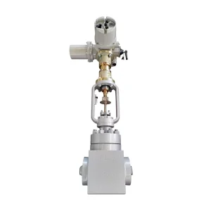 Boiler Feed Pump Recirculation Control Valve with Electric Actuator for Power Station