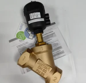 Brand New Burkert Angle Seat Valve 00001251 Original Burkert Valve 00001251 Pneumatic AngleSeat Valve 00001251 Thread DN50