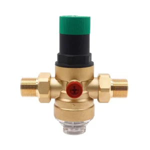 Brass Adjustable Pressure Reducing Valve Custom Sizes for Water Gas Speed Control