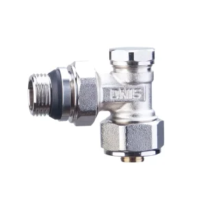 Brass Angle Thermostatic Radiator Valve Body TRV Valve Body DN15 1 2 Inch for Home Heating Radiator Temperature Control System