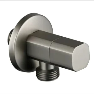 Brass Angle Toilet Valve Sink Basin Heater Faucet for Kitchen and Bathroom