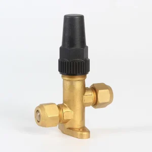 Brass Angle Valve for Fluoride Refrigeration Systems