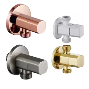 Brass Angle Valve for Toilet, Bidet, Sink, Basin, Heater, Kitchen, and Bathroom